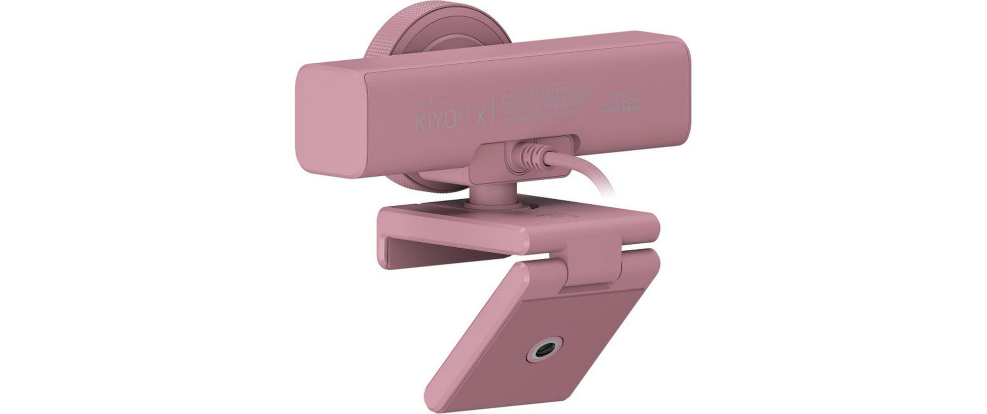 Razer Kiyo V2 X Webcam – 2K, USB-A – Quartz/Rosa