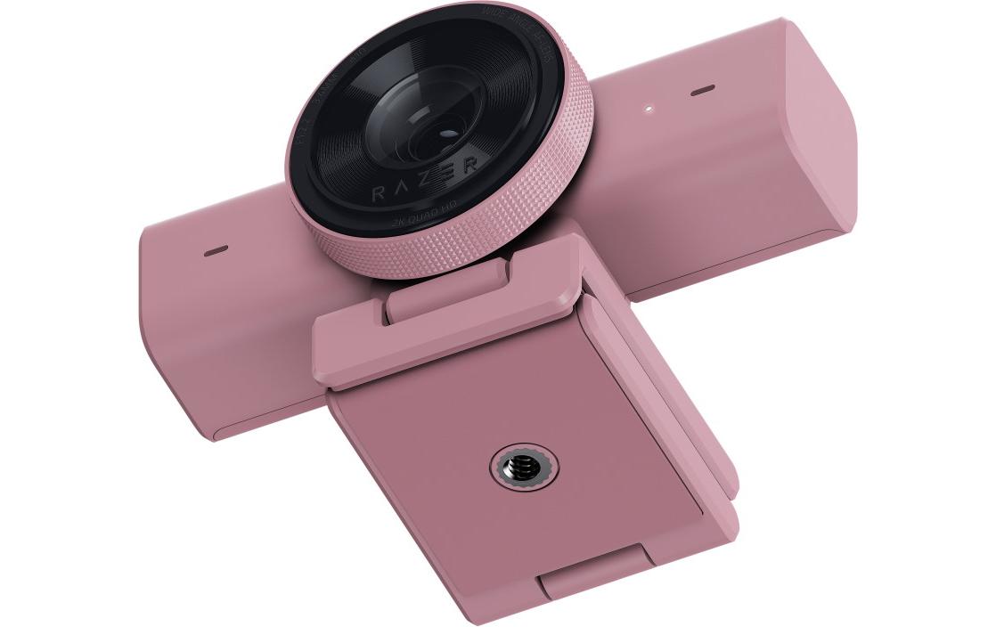 Razer Kiyo V2 X Webcam – 2K, USB-A – Quartz/Rosa