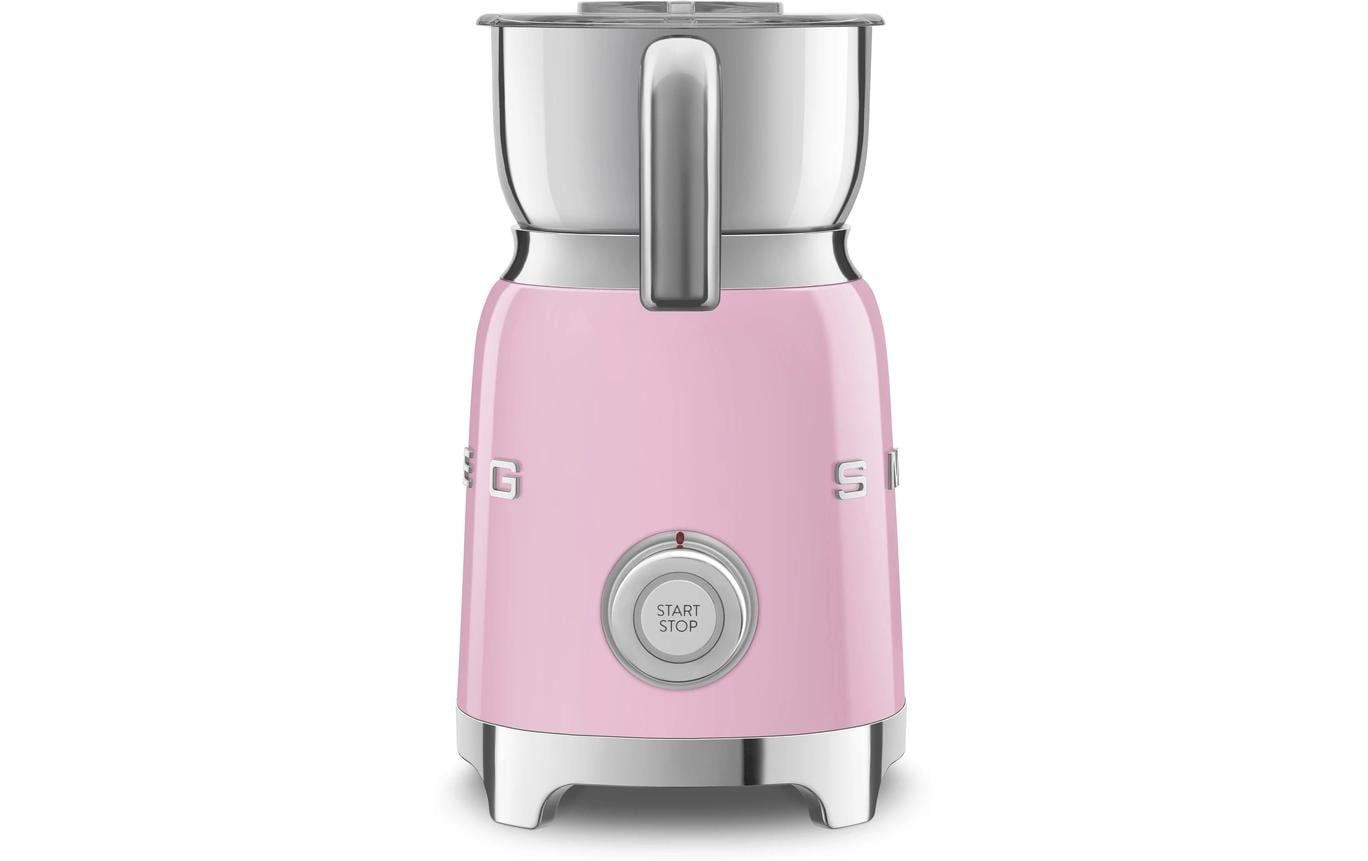 Smeg Milchaufschäumer MFF11PKEU – 600 ml, 500 W – rosa