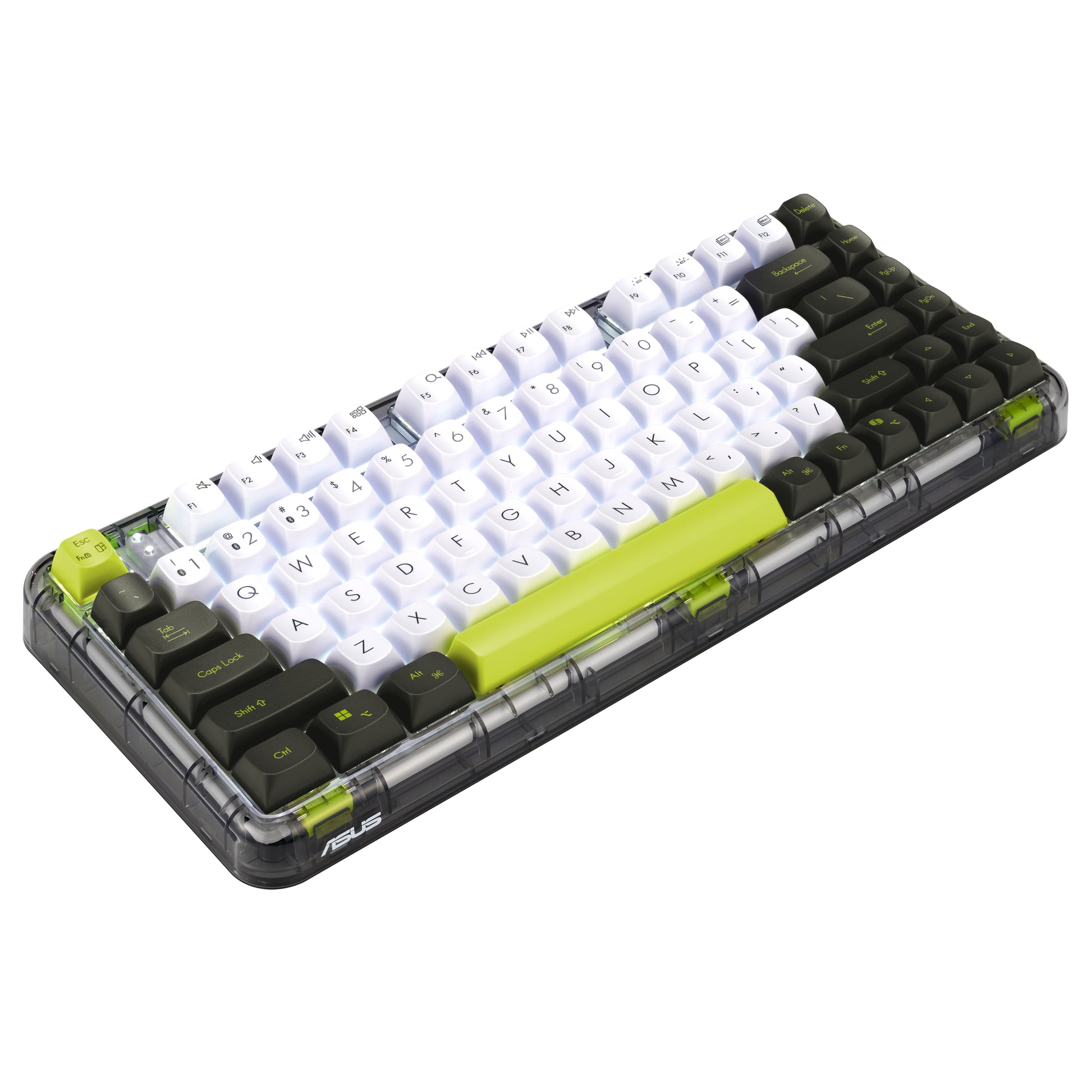 ASUS Jelly75 KD201 – Tastatur 75% – Mechanisch – Bluetooth & 2,4 GHz – USB-C – Beleuchtet