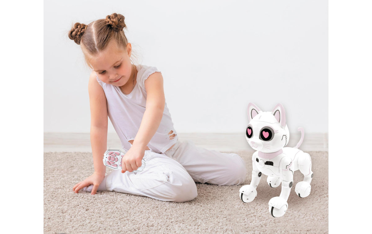 Lexibook Roboter Katze – Fernbedienung, Geräusch-/Sprachfunktion, 2 × AA (LR6) – 28,0 cm – ab 4 Jahren