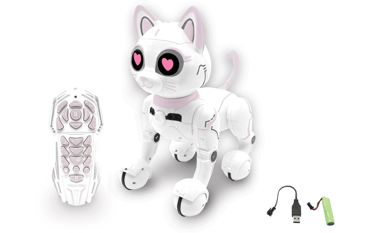 Lexibook Roboter Katze – Fernbedienung, Geräusch-/Sprachfunktion, 2 × AA (LR6) – 28,0 cm – ab 4 Jahren
