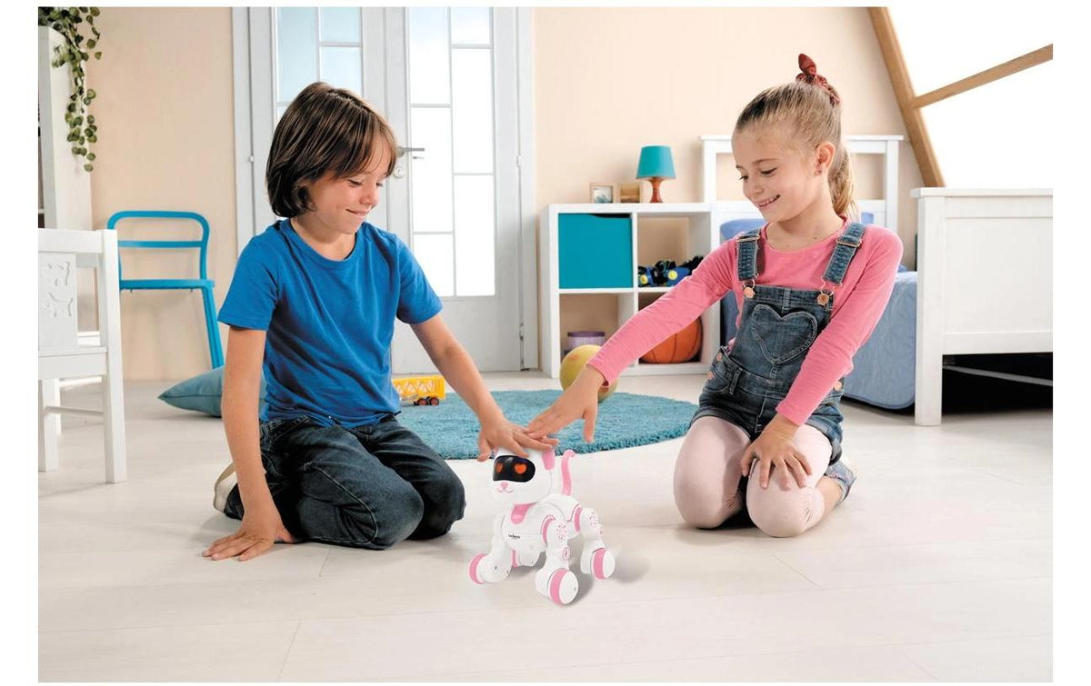 Lexibook Power Kitty Jr Tier-Roboter – programmierbar – 21,0 × 19,0 × 21,0 cm – ab 4 Jahren