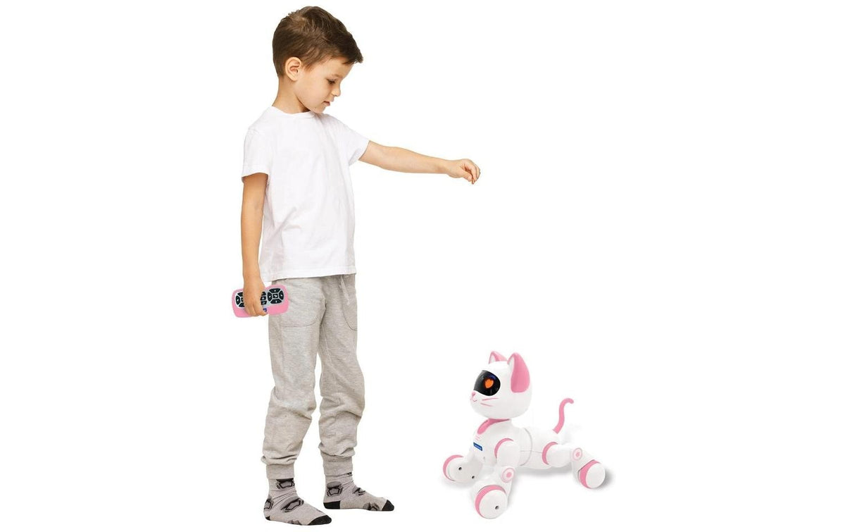Lexibook Power Kitty Jr Tier-Roboter – programmierbar – 21,0 × 19,0 × 21,0 cm – ab 4 Jahren