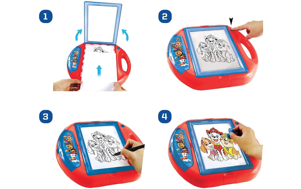 Lexibook Zeichenprojektor – Paw Patrol, ab 3 Jahren, 30,5 × 26,5 × 5,5 cm