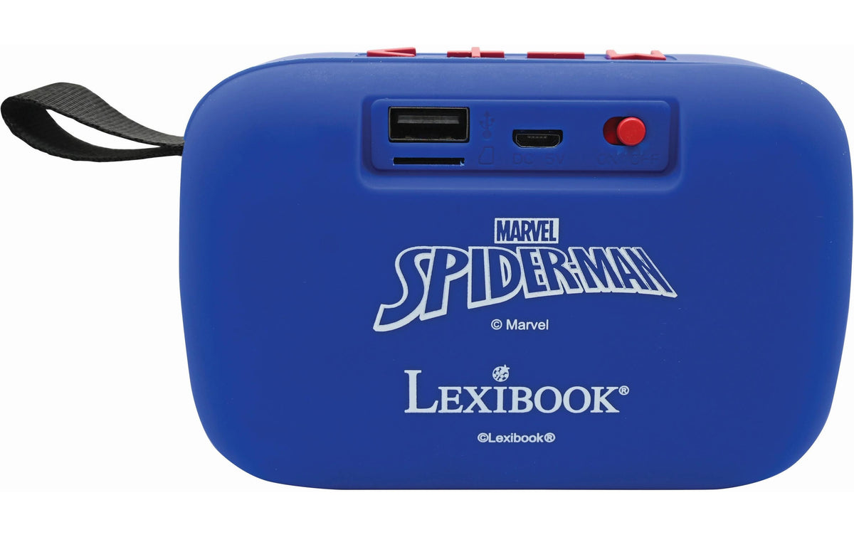 Lexibook Spider-Man – Bluetooth-Lautsprecher – Blau/Rot