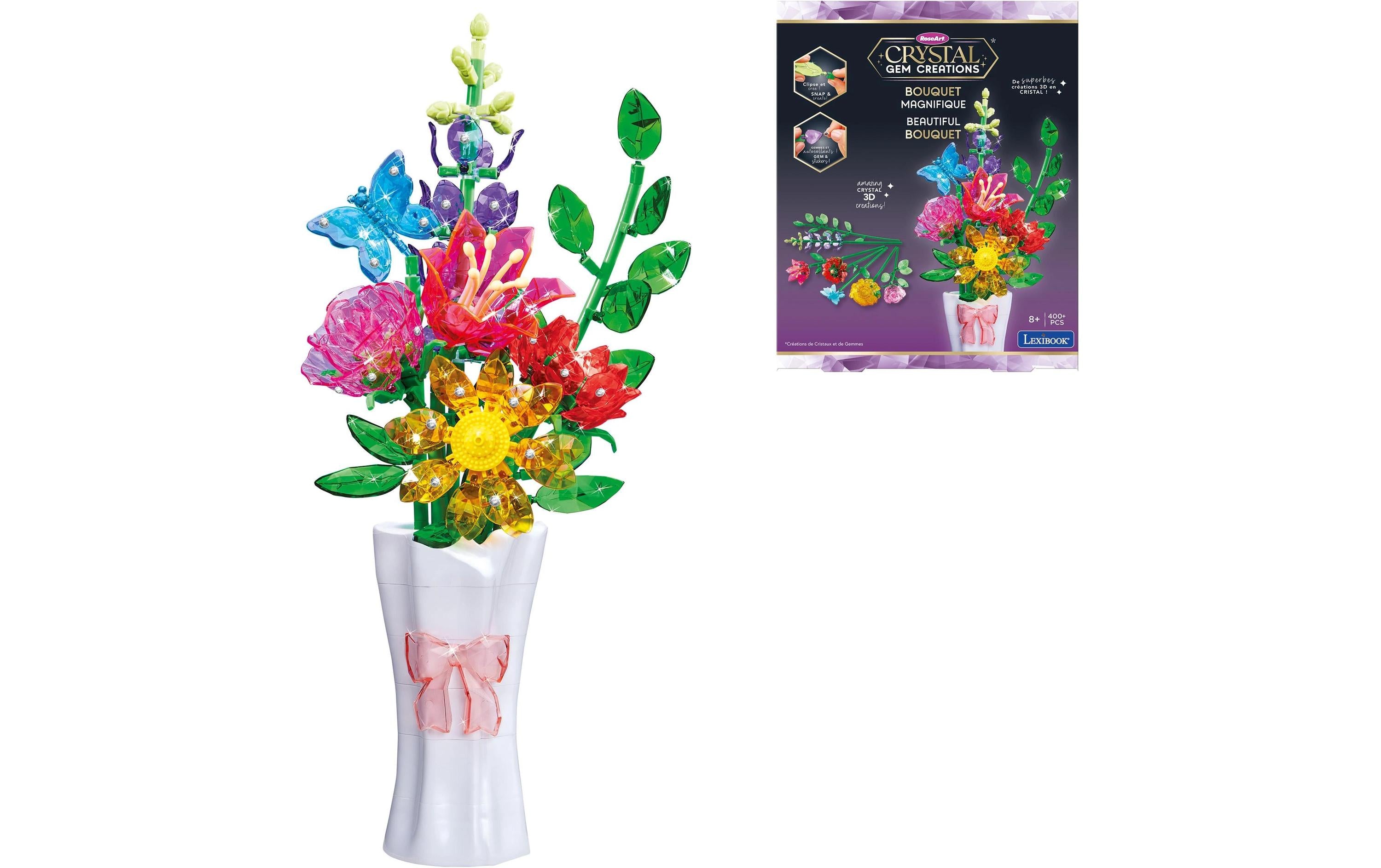 Cra-z-art Crystal Gem Beautiful Bouquet – Schmuck-Set – ab 8 Jahren