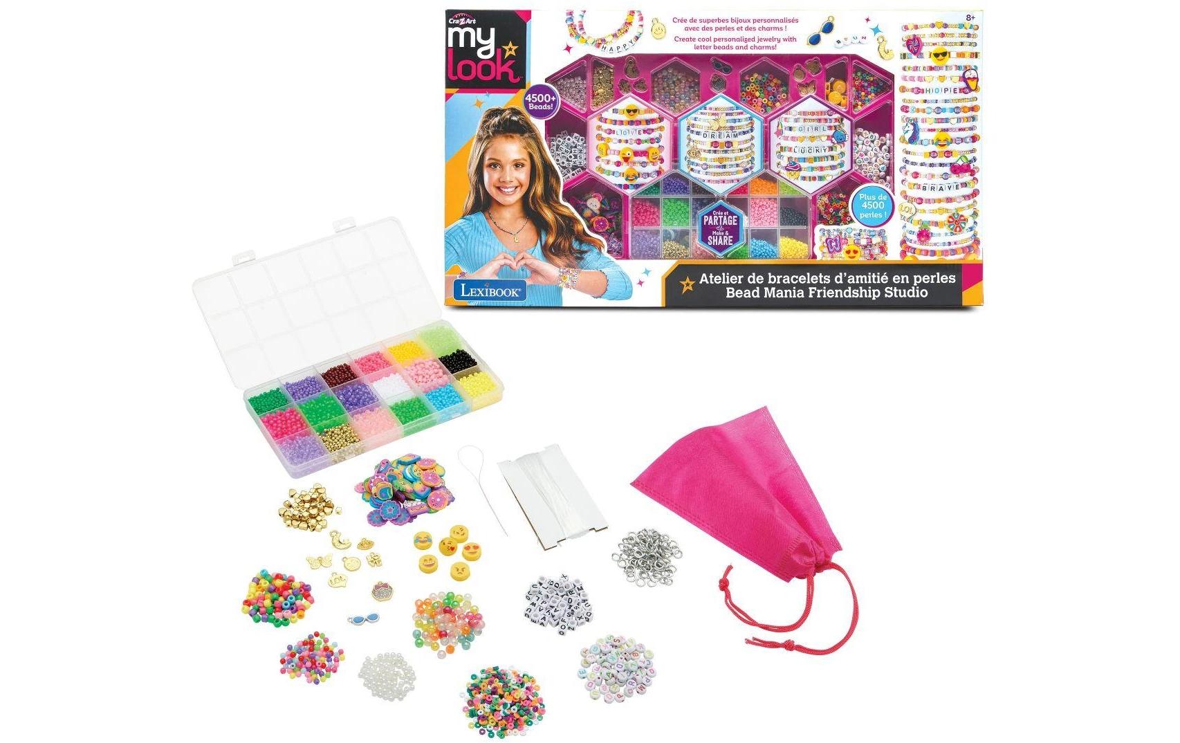 Cra-z-art Perlenset – Metall & Kunststoff – Bead Mania Friendship Studio