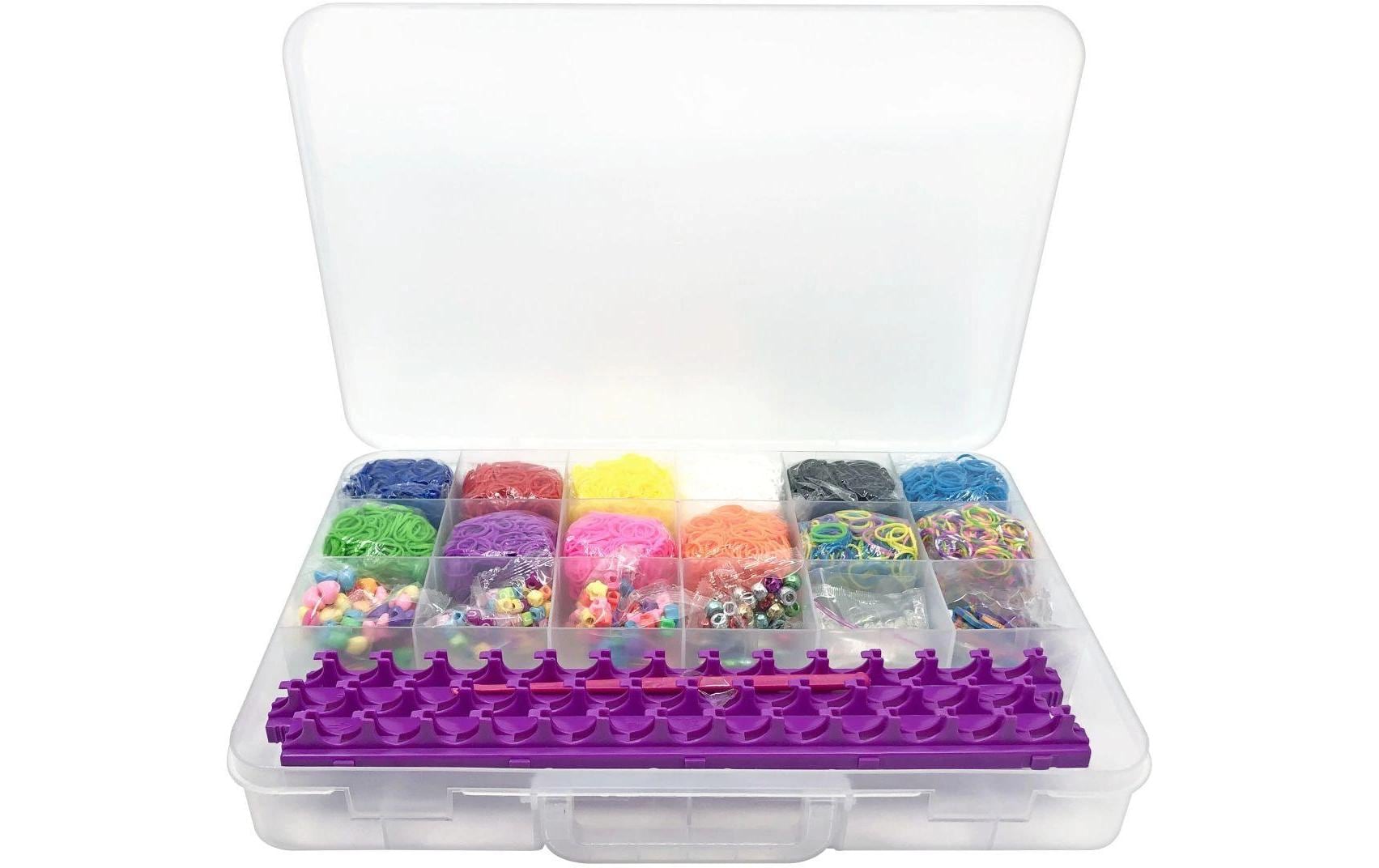 Cra-z-art Web-Set – All in One Colossal Loom Studio Case – Gummi/Kunststoff – ab 8 Jahren
