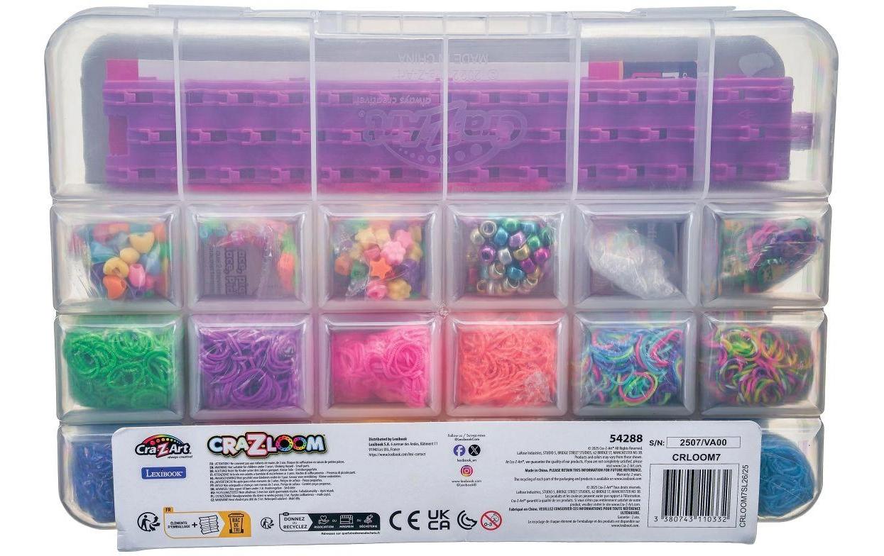 Cra-z-art Web-Set – All in One Colossal Loom Studio Case – Gummi/Kunststoff – ab 8 Jahren