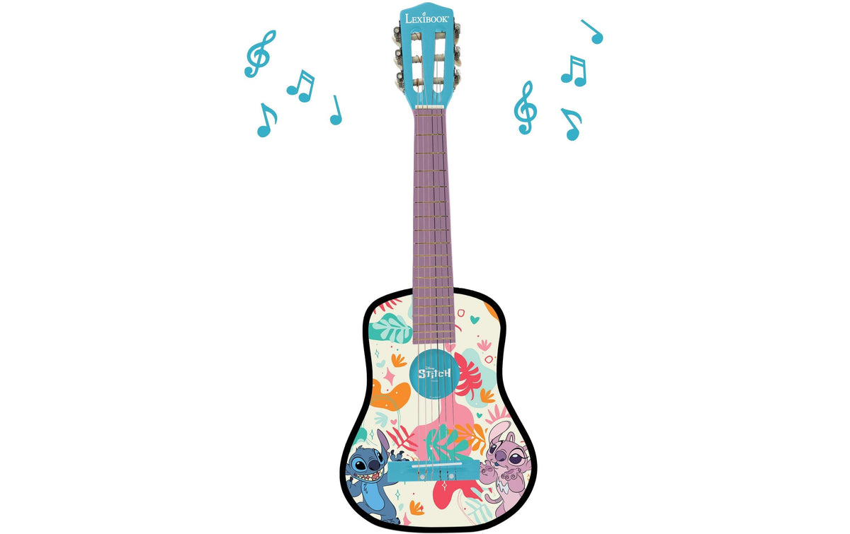 Lexibook Gitarre Stitch – 78 cm – Holz, mehrfarbig – ab 3 Jahren