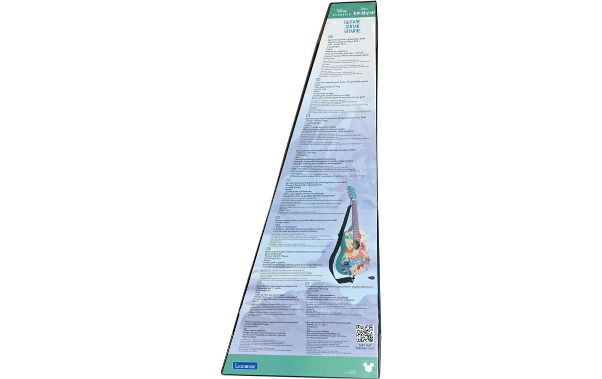 Lexibook Gitarre Stitch – 78 cm – Holz, mehrfarbig – ab 3 Jahren