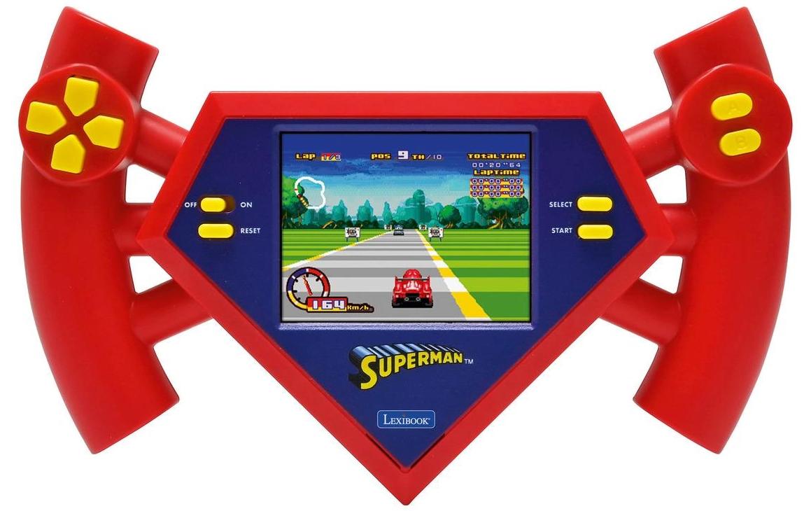 Lexibook Cyber Arcade Motion Spielkonsole – Superman – 2,5" Bildschirm, 3× AA – ab 3 Jahren