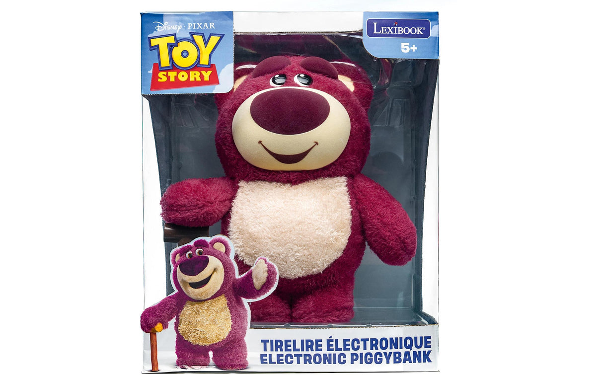 Lexibook Plüschtier Lotso – 15 cm – Rot – ab 3 Jahren