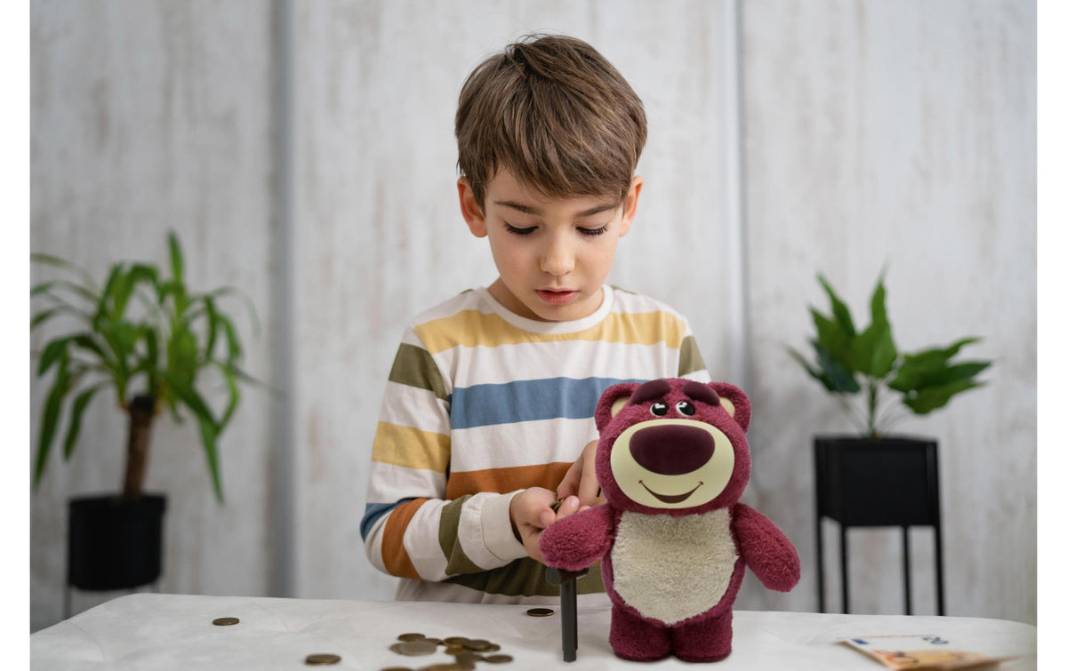 Lexibook Plüschtier Lotso – 15 cm – Rot – ab 3 Jahren