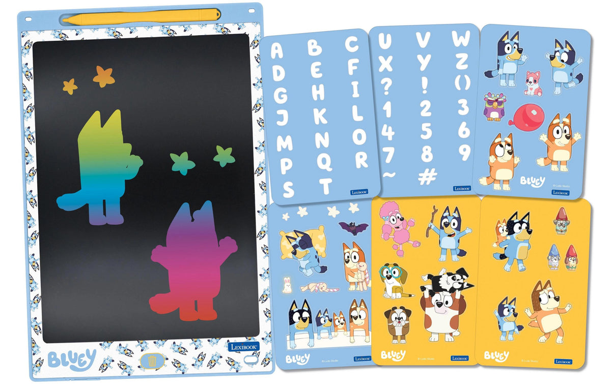 Lexibook Lernspiel – Bluey Zeichentablet, ab 3 Jahren