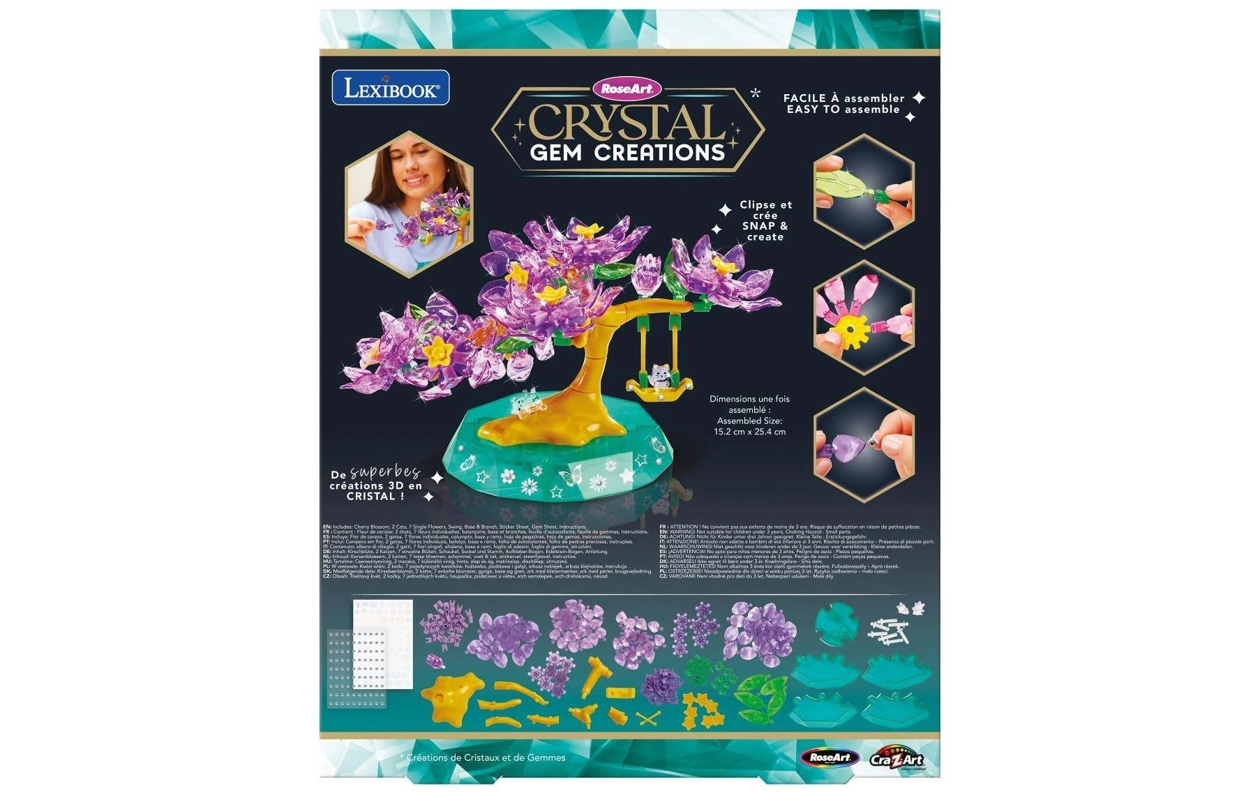 Cra-z-art Crystal Gem Blossoming Bonsai – Bastelset – ab 8 Jahren