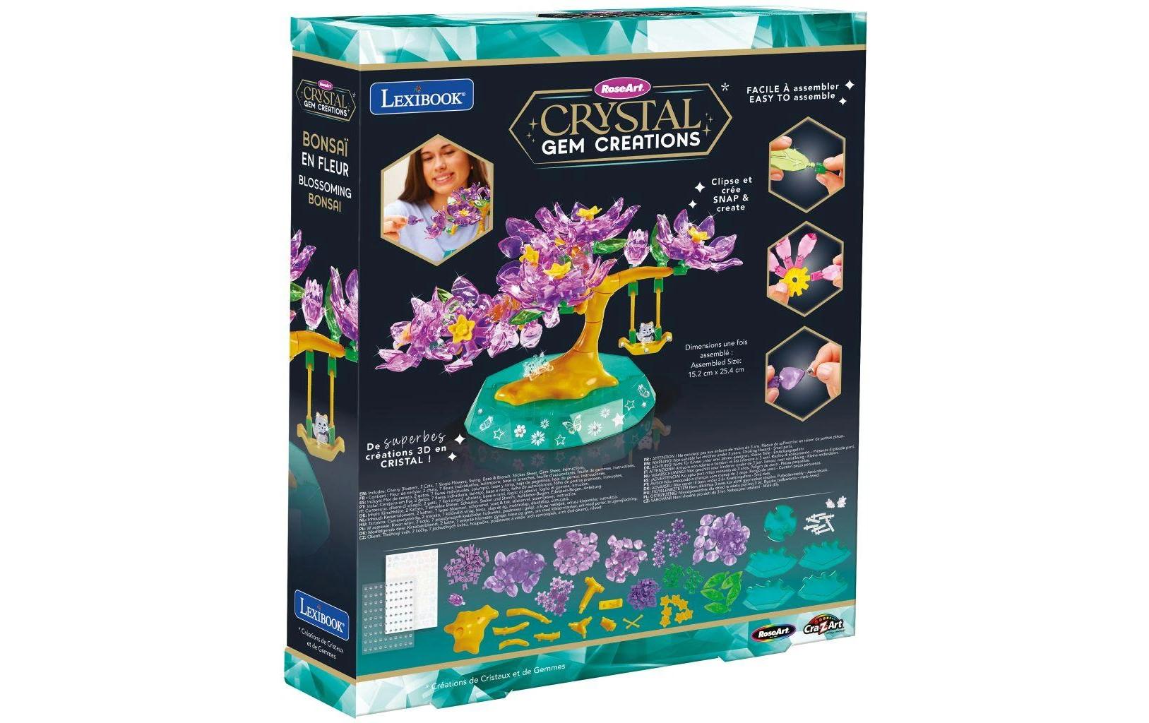 Cra-z-art Crystal Gem Blossoming Bonsai – Bastelset – ab 8 Jahren