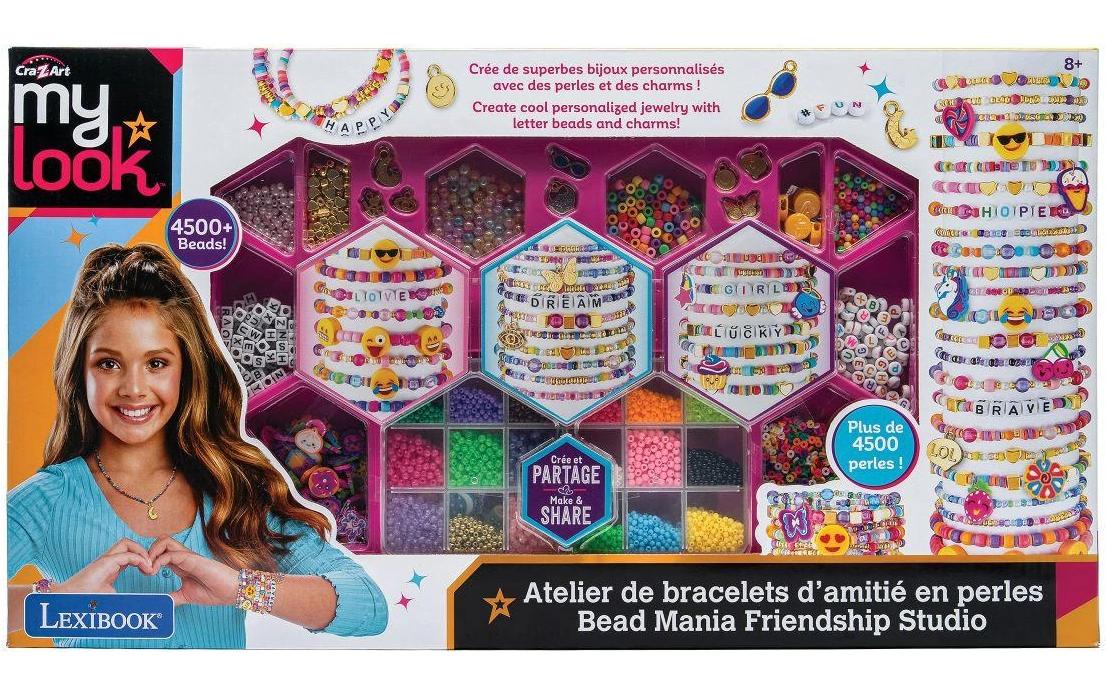 Cra-z-art Perlenset – Metall & Kunststoff – Bead Mania Friendship Studio