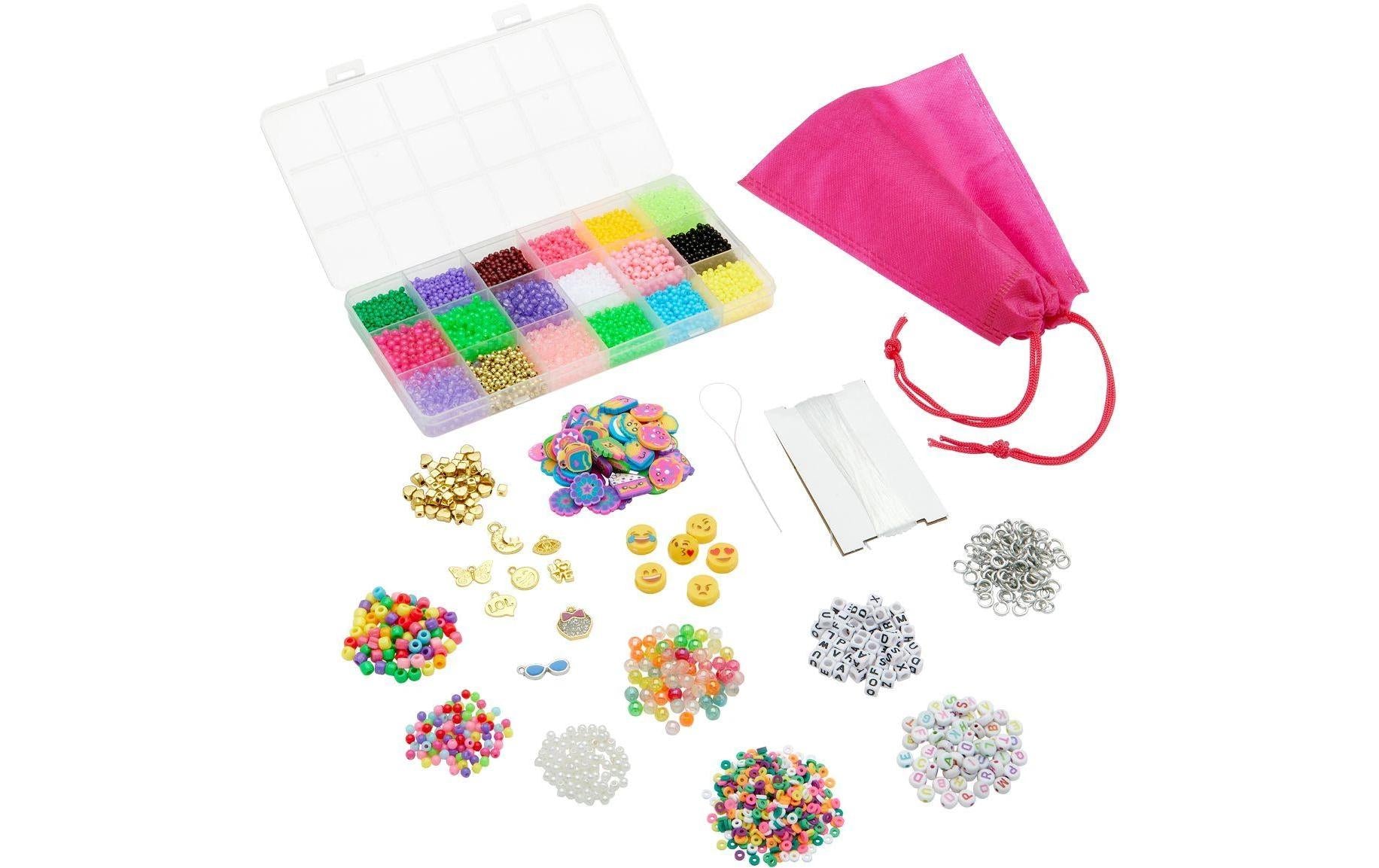 Cra-z-art Perlenset – Metall & Kunststoff – Bead Mania Friendship Studio