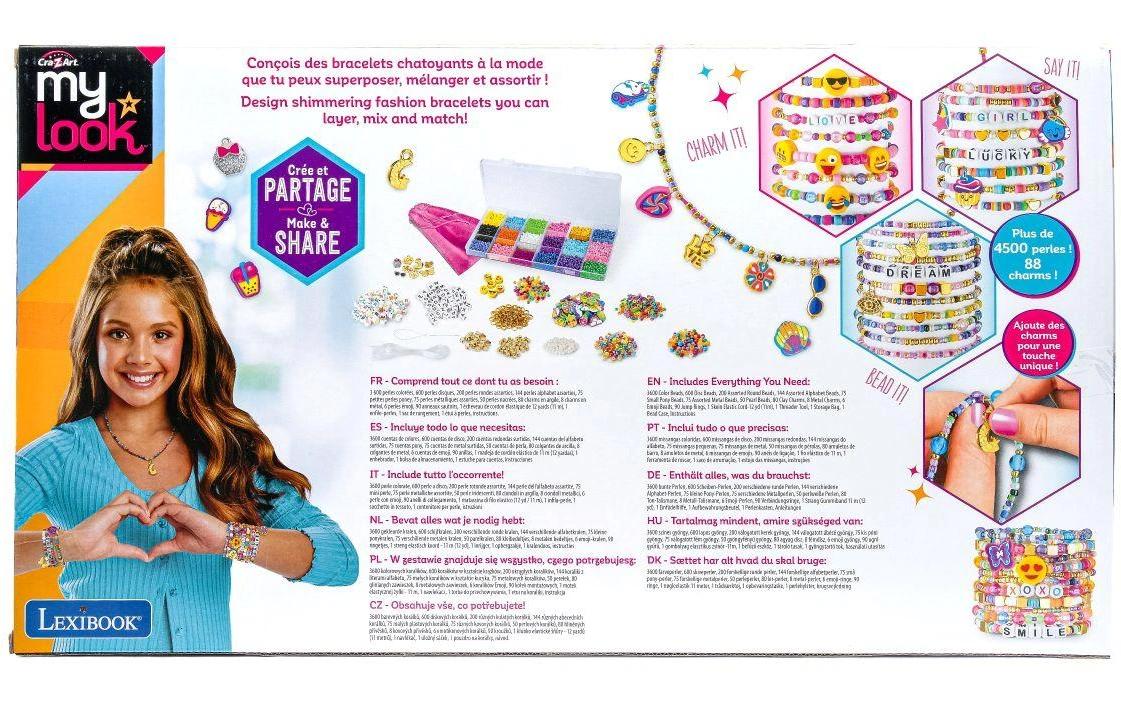 Cra-z-art Perlenset – Metall & Kunststoff – Bead Mania Friendship Studio