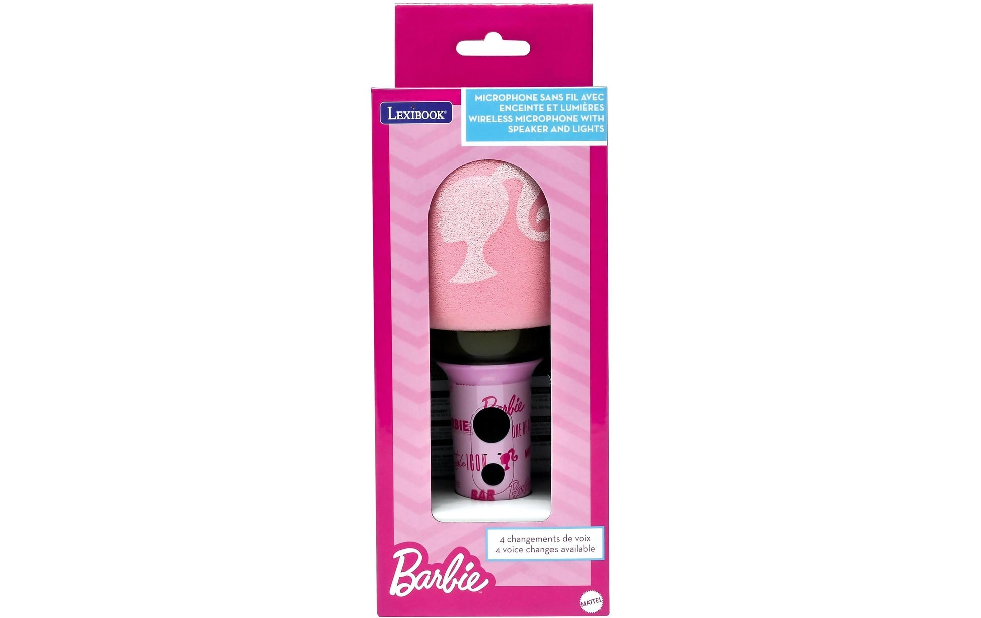 Lexibook Barbie Karaoke – Bühnenmikrofon – Rosa