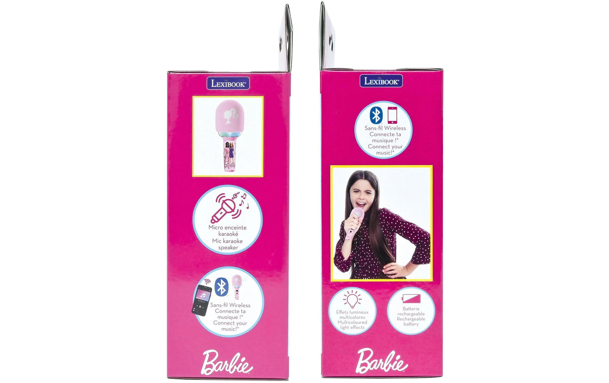 Lexibook Barbie Karaoke – Bühnenmikrofon – Rosa