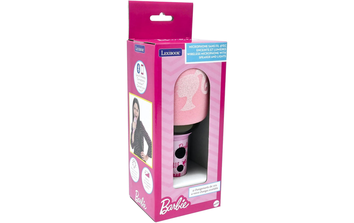 Lexibook Barbie Karaoke – Bühnenmikrofon – Rosa