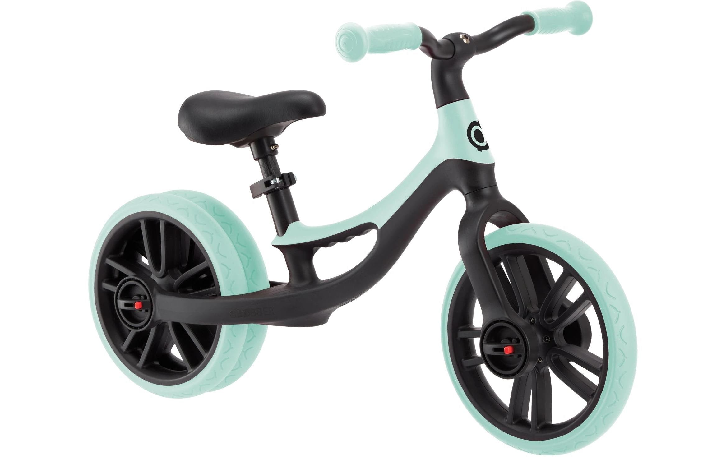 Globber GO Bike Elite Duo Laufrad – Ø 10" – ab 1 Jahr – 20 kg, höhenverstellbar – Mint/Schwarz