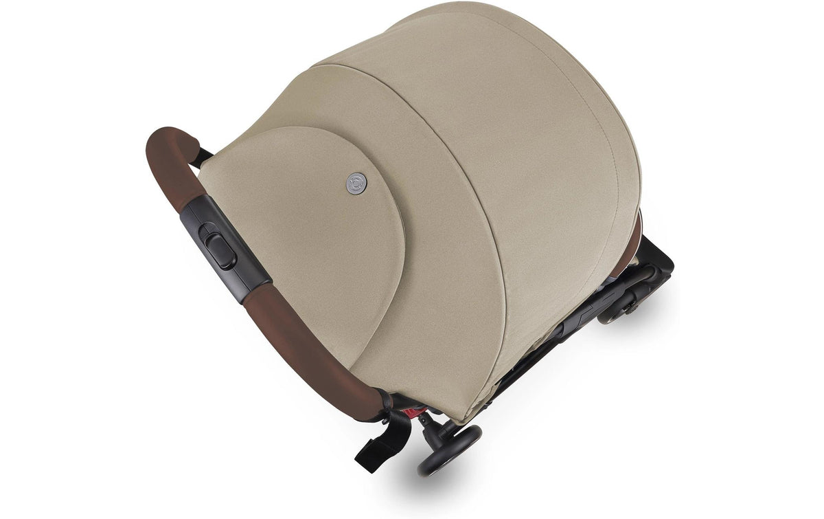 Globber Buggy Stroll Lite – 4 Räder, ohne Federung – 0–4 Jahre, bis 20 kg – braun