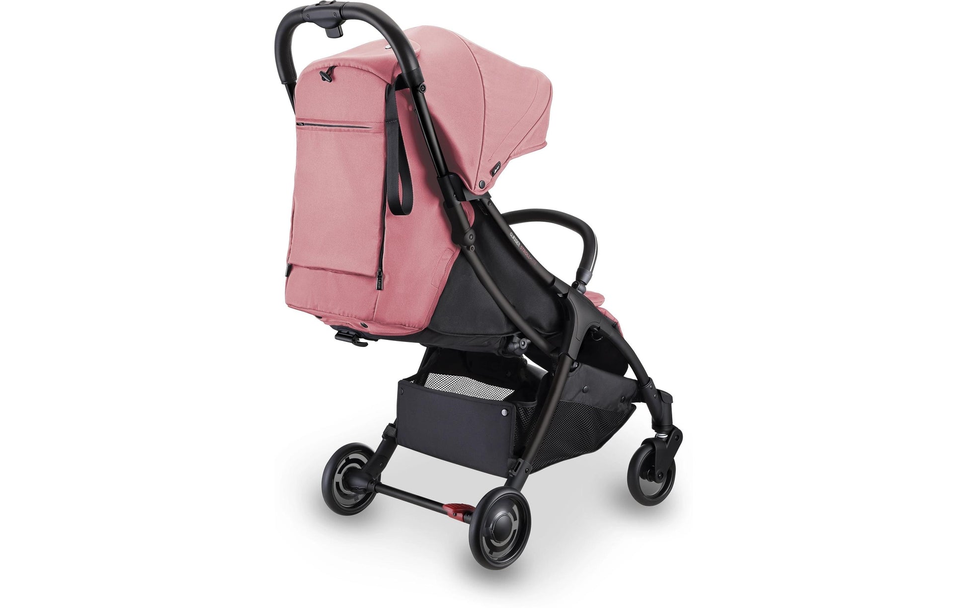 Globber Buggy Stroll Lite – 4 Räder, bis 20 kg – für 0–4 Jahre – pink/grau