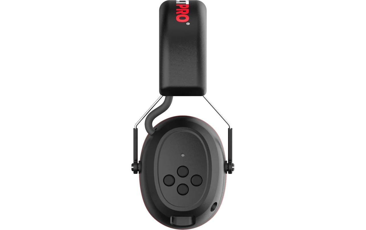 Perfectpro H-30 Elektronischer Kapselgehörschutz – Bluetooth – schwarz