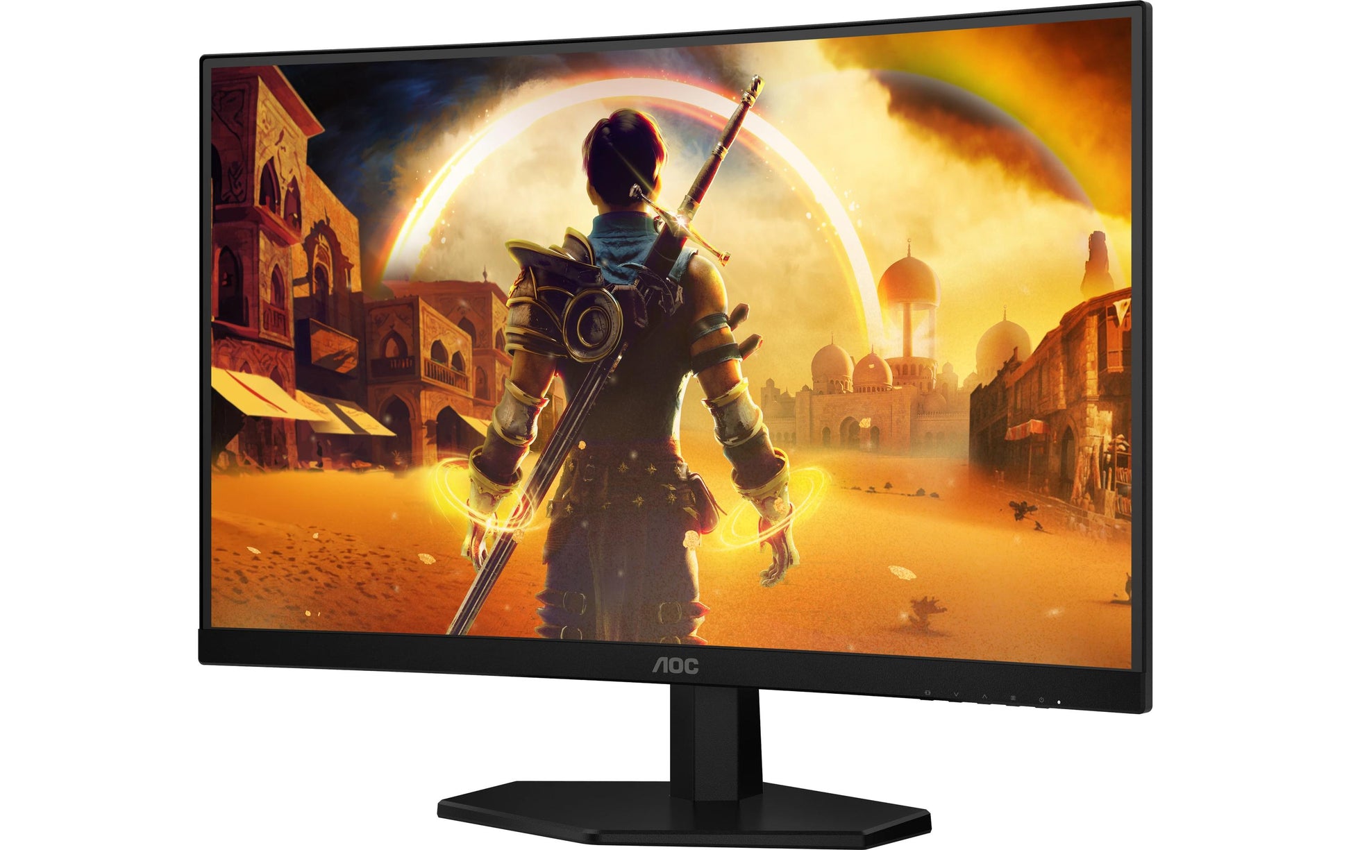 AOC C27G42ZE – 27" Curved 1500R, 1920 × 1080 (Full HD), VA, 260 Hz