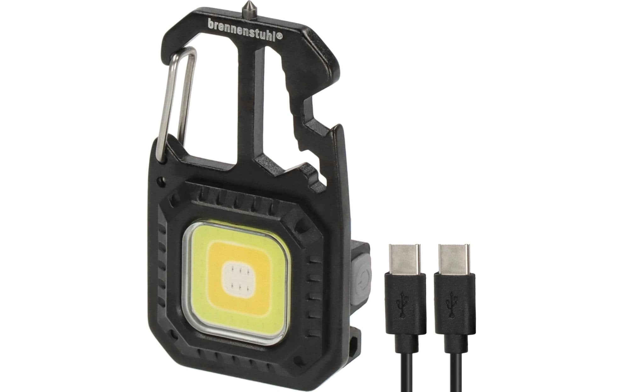 Brennenstuhl Taschenlampe MTL 600 A – 600 lm, IP20, Akku 400 mAh, Laufzeit 1,5 h