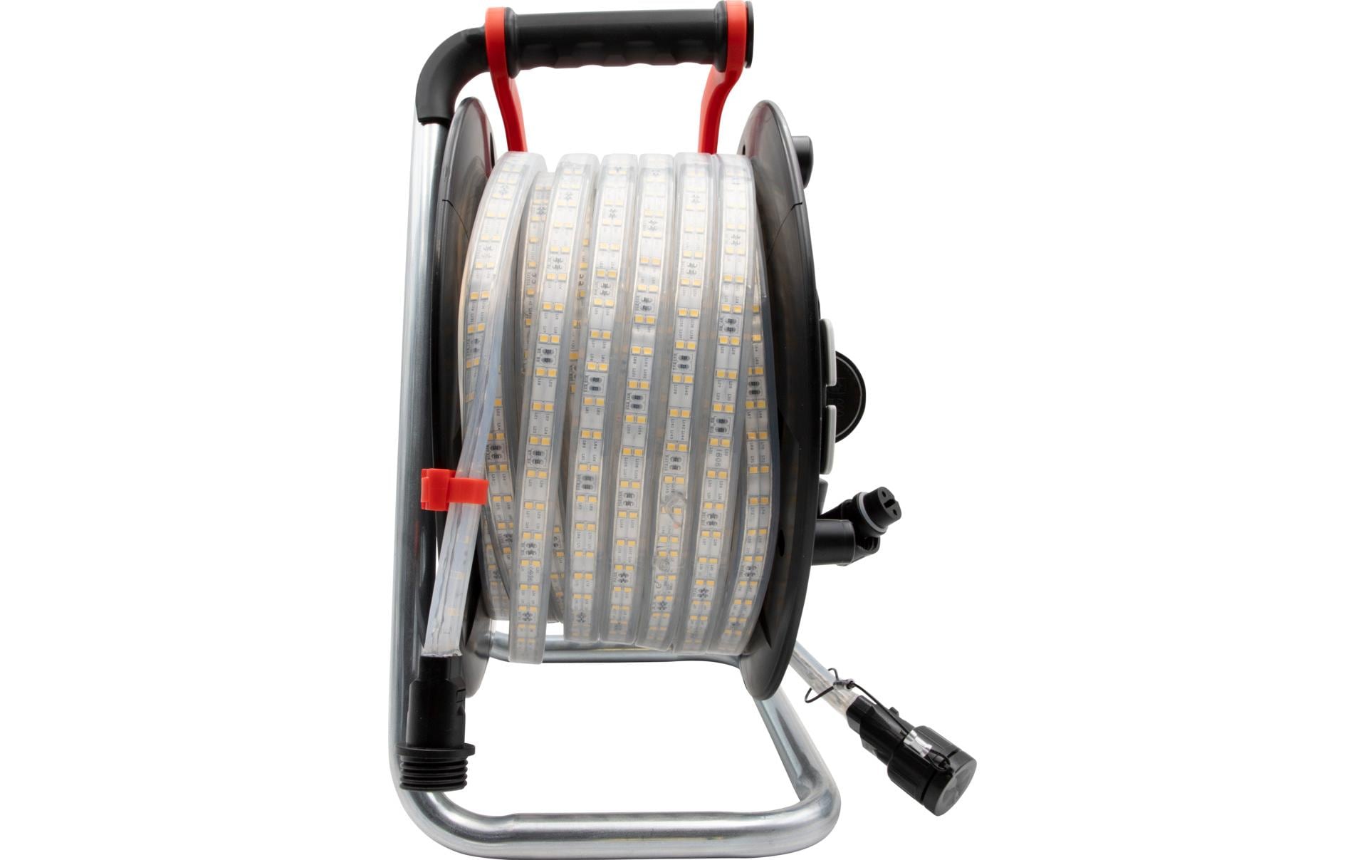 Brennenstuhl LED-Lichtschlauch – 25 m – 25 000 lm – Neutralweiss, 4000 K – IP55 – Netzbetrieb – inkl. Netzteil