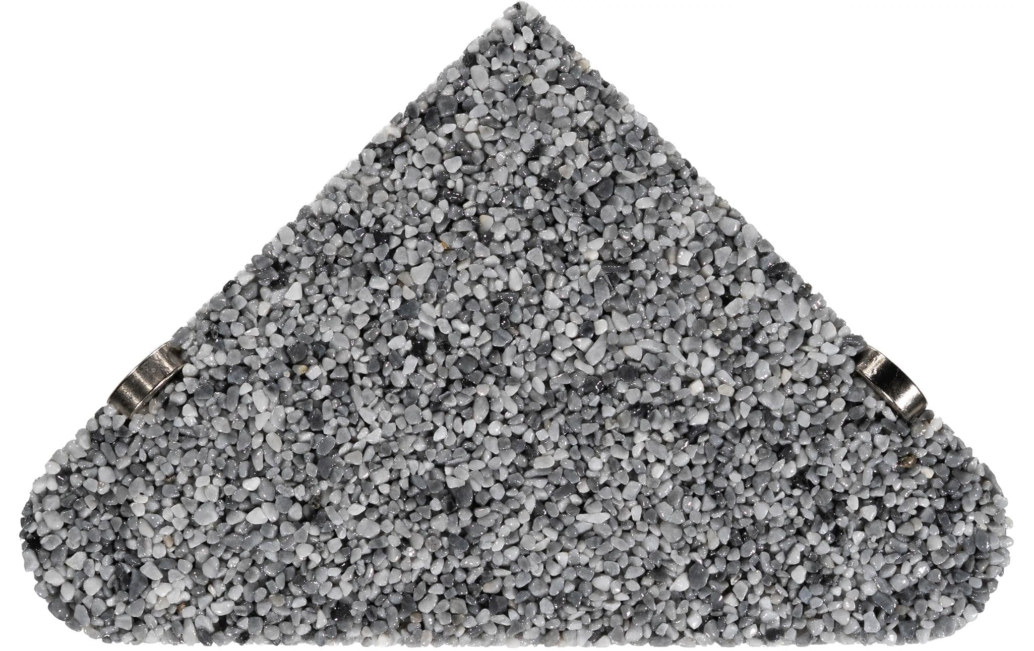 Magtab Seifenhalter (Wand) – 21×1,5 cm, Naturstein, magnetisch, Grau
