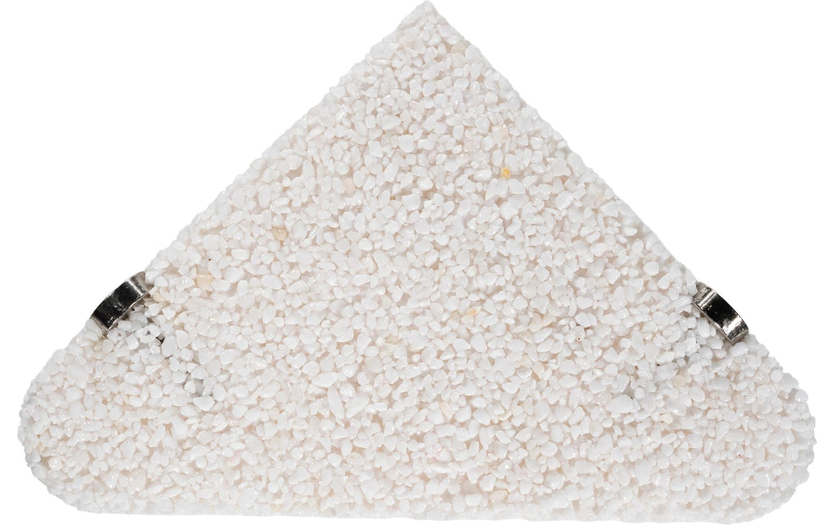 MagTab Duschablage Schneeveilchen – 21×1,5 cm, Naturstein, Weiss
