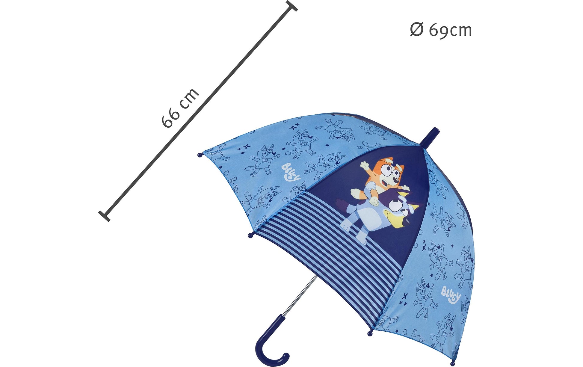 Undercover Regenschirm Bluey – blau