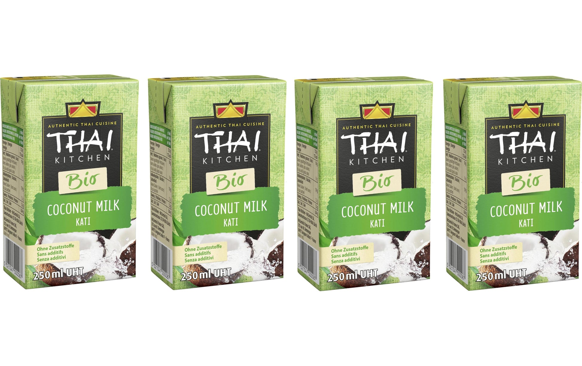 Thai Kitchen Bio Kokosnussmilch – 4×250 ml