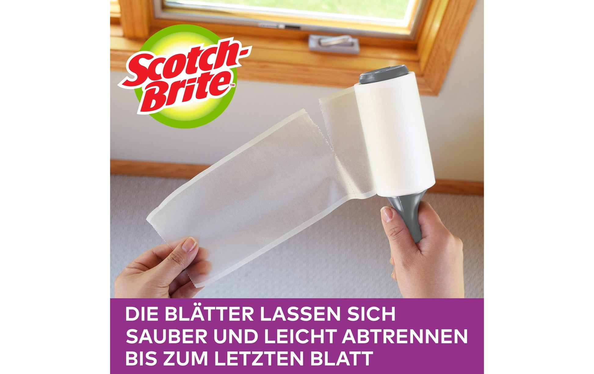 Scotch-Brite Ersatzroller – 2 Stk. à 30 Blatt – Kunststoff – für Kleidung, Möbel