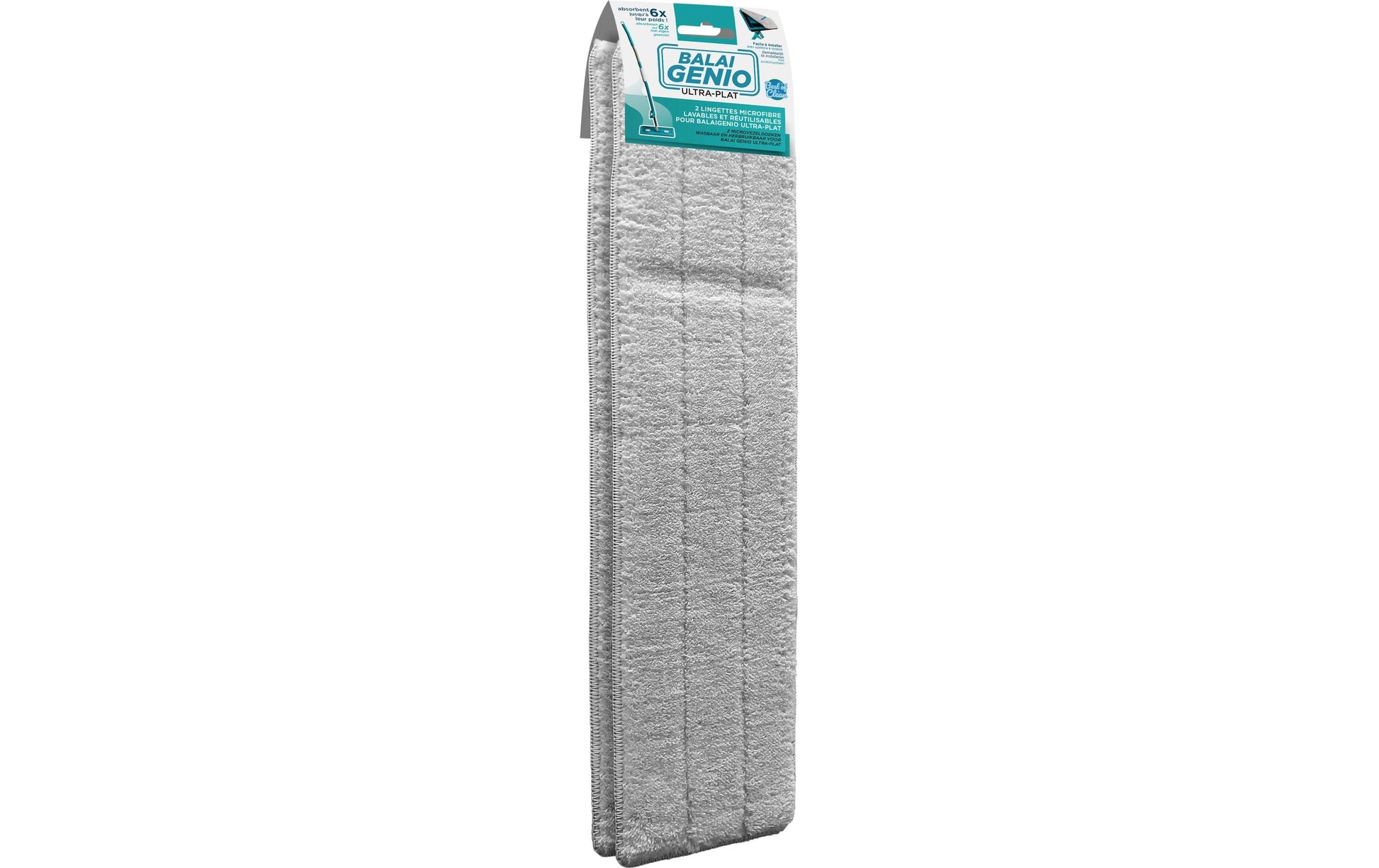 Cpc Wischbezug Genio – 2 Stk. – Polyester (PES) – 10,5 × 42,5 cm