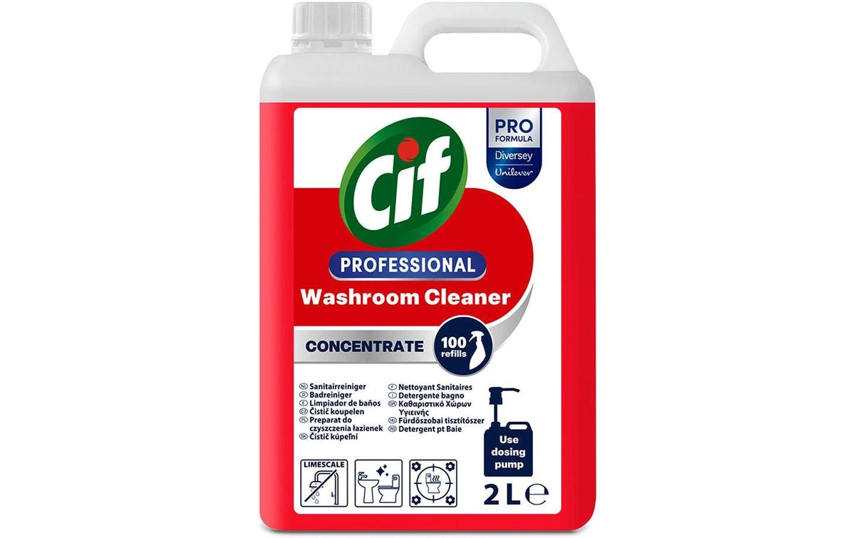 Cif Professioneller Bad-/Kalkreiniger – Konzentrat – 2 l