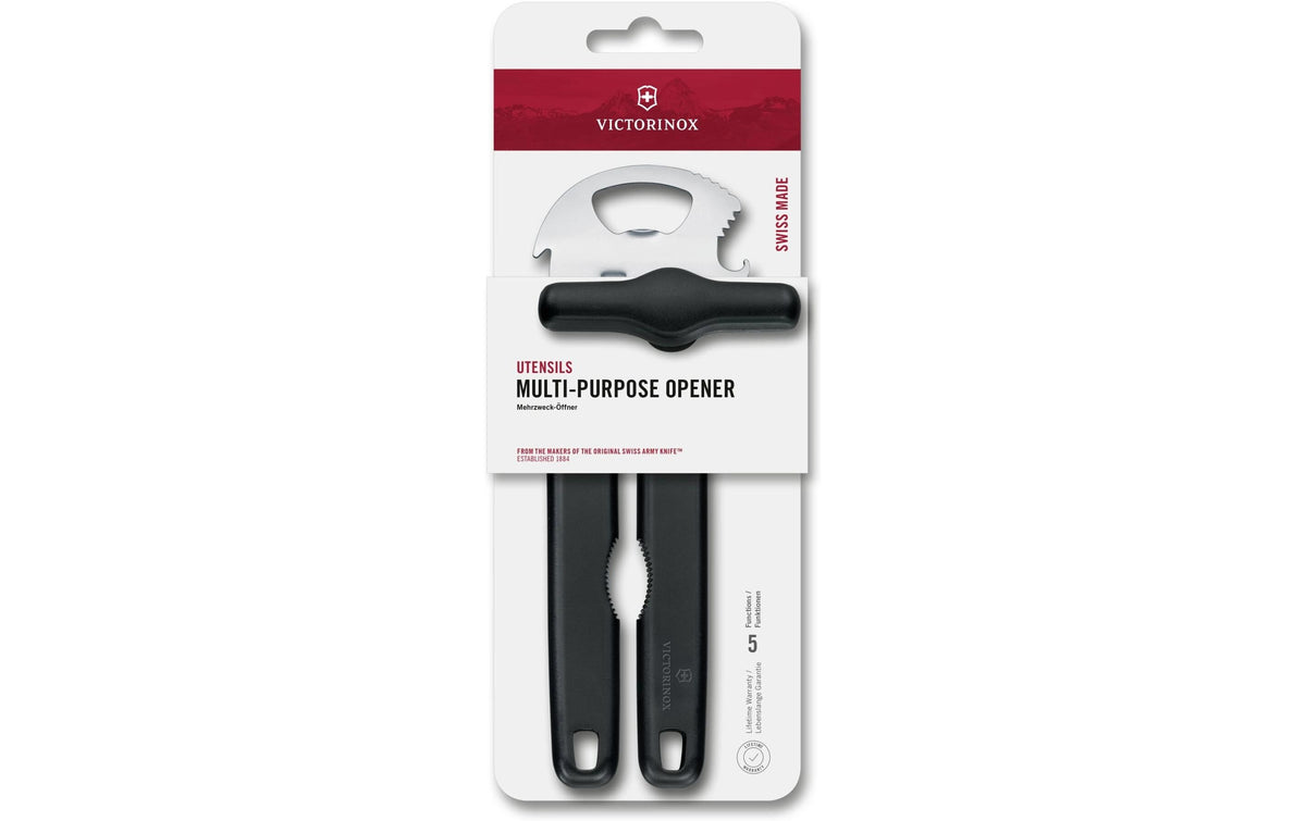 Victorinox Mehrzweck-Öffner 18,5 cm, Acrylnitril-Butadien-Styrol (ABS), Schwarz