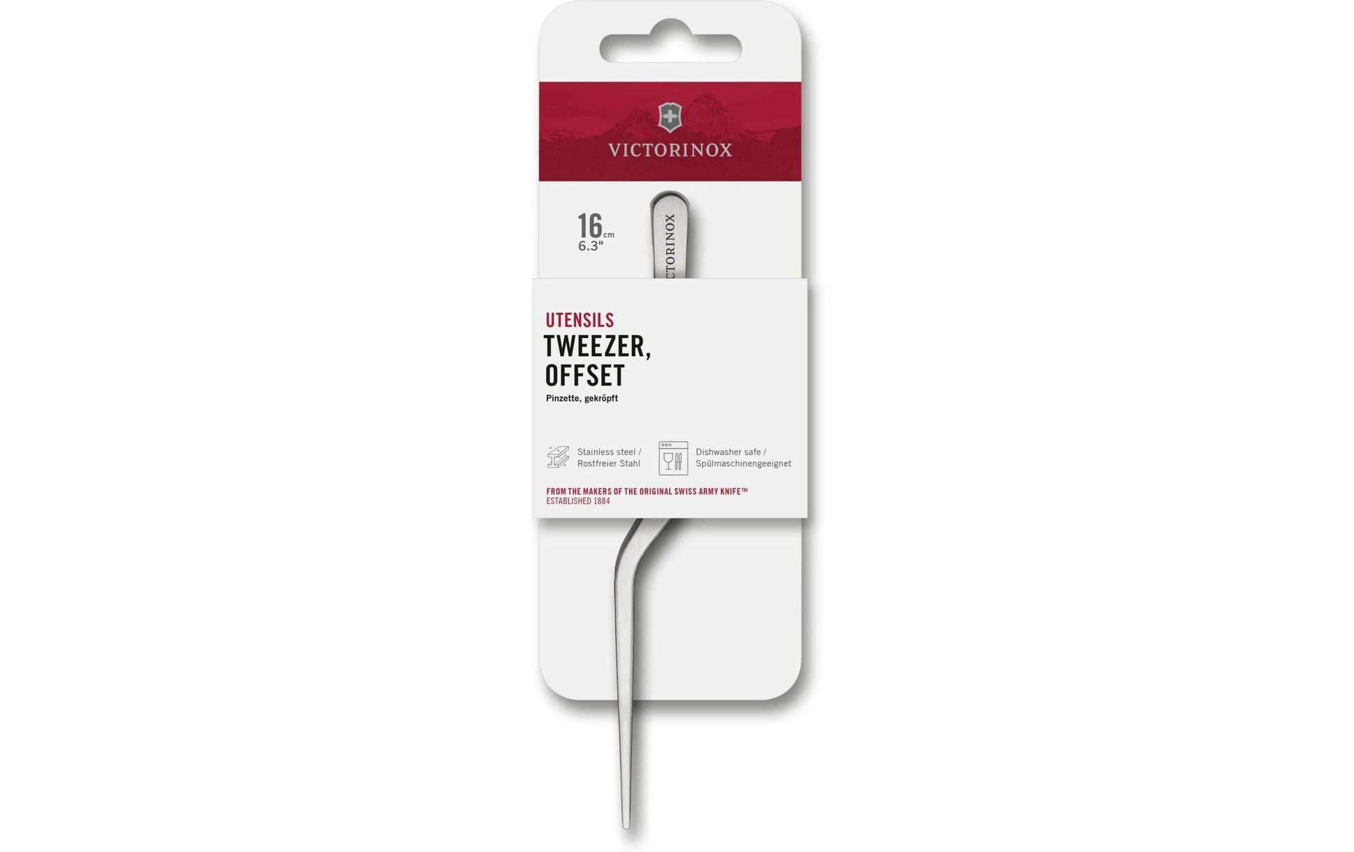 Victorinox Pinzette 15,9 cm, Edelstahl, grau