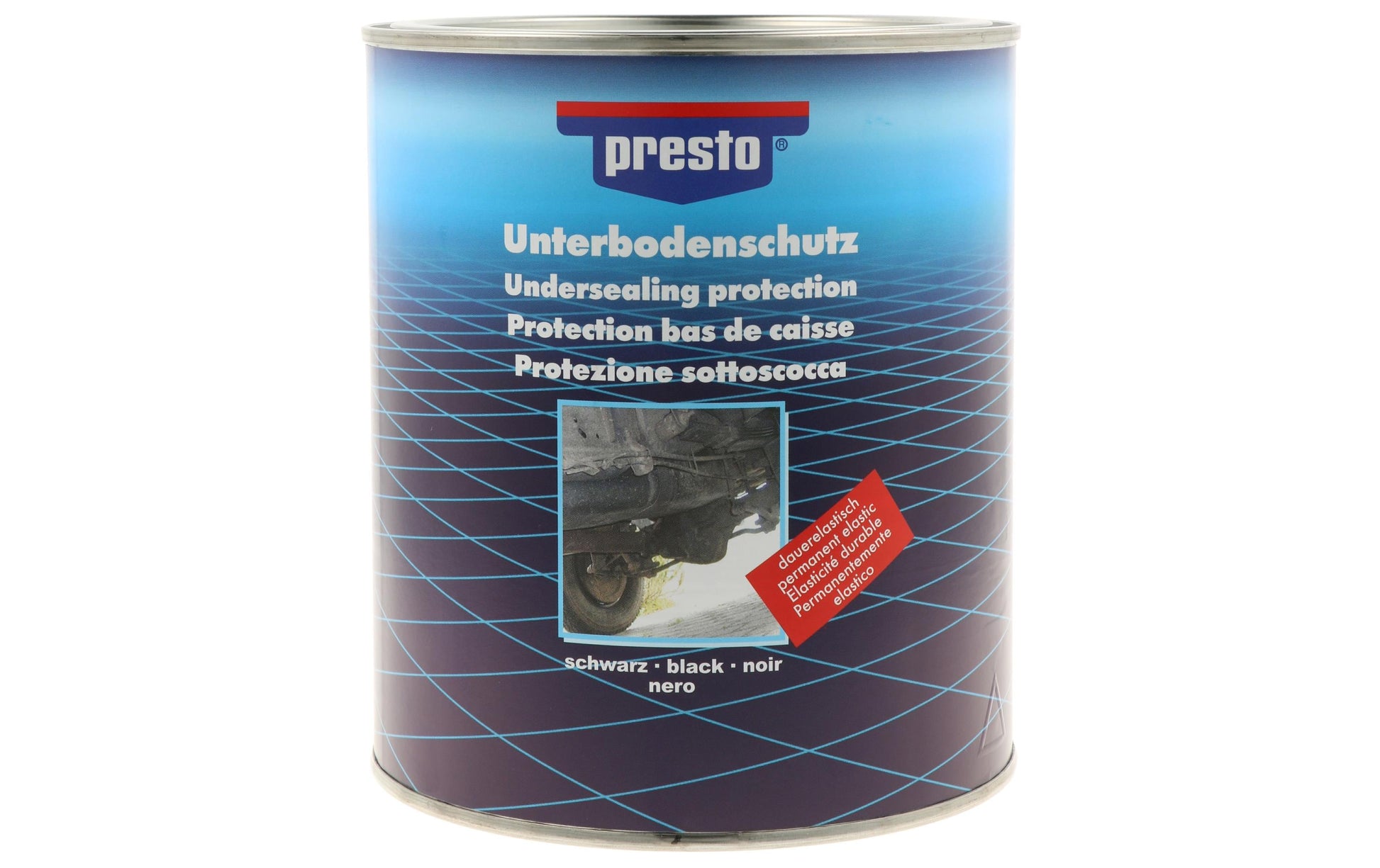 Presto Versiegelung – für Unterboden – 2,5 kg – Bitumen