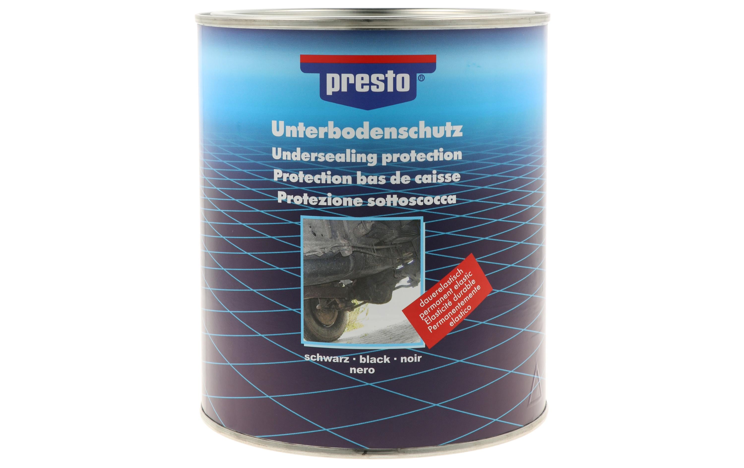 Presto Versiegelung – für Unterboden – 2,5 kg – Bitumen