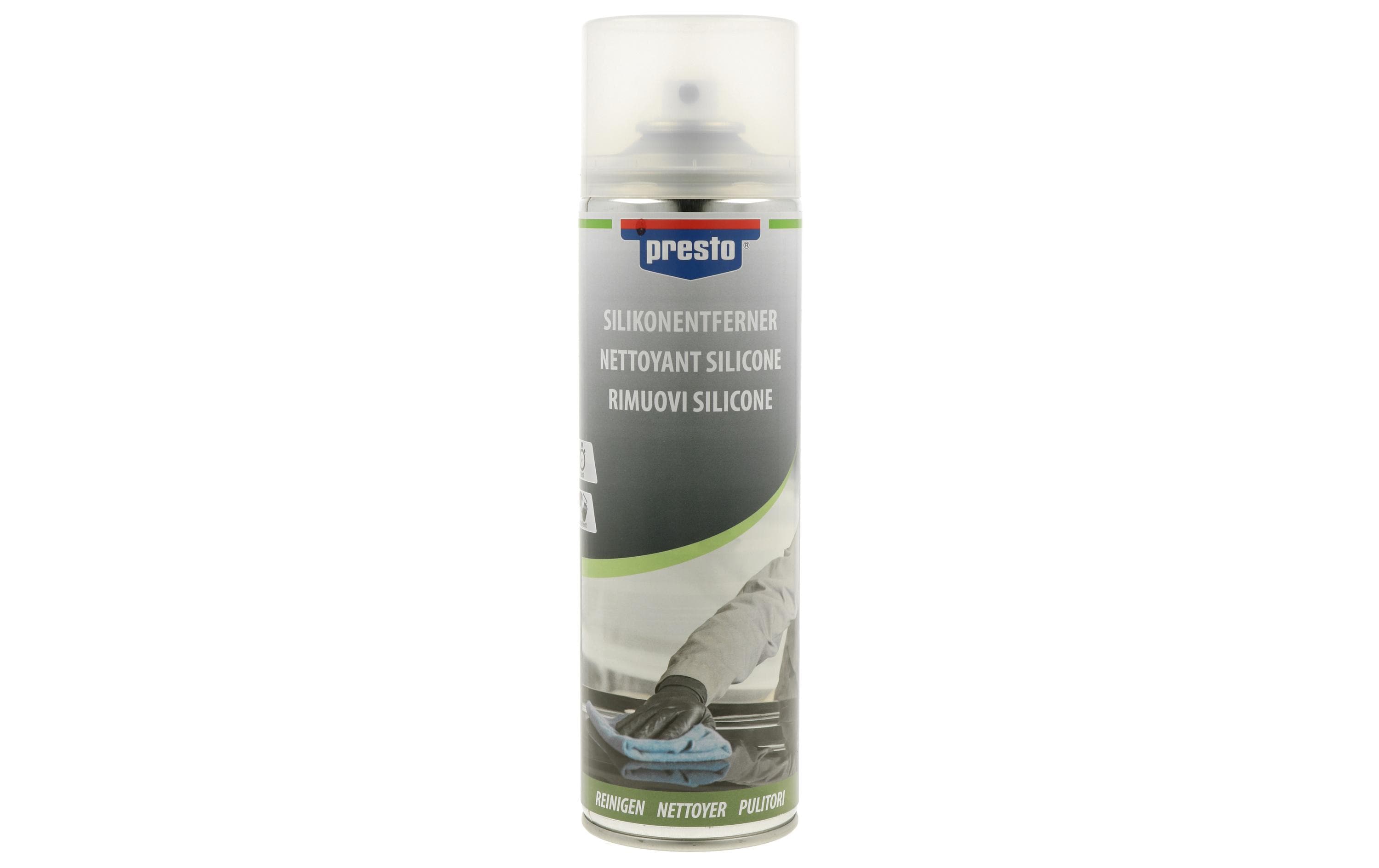 Presto Silikonentferner – für diverse Oberflächen – Spray – 500 ml