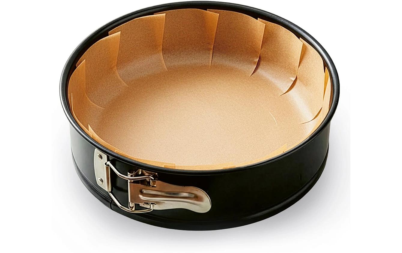 Easymaxx GOURMETmaxx – Backmatte 45 × 33 cm, Glasfasergewebe, Braun, 2 Stk.