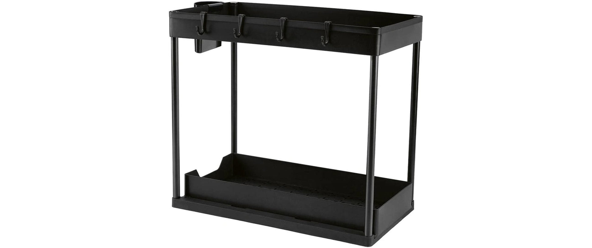 Easymaxx Schubladeneinsatz – schwarz – 215 × 360 × 395 mm