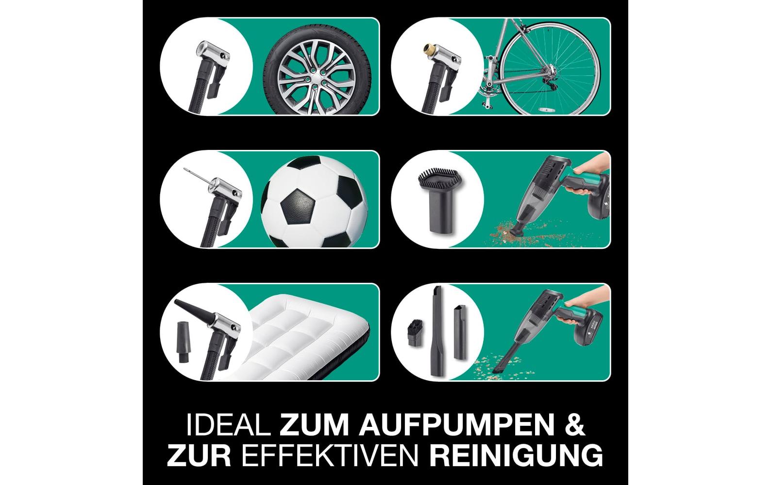 Easymaxx Akku-Handstaubsauger 11V – 0,70 l, 11,1 V, 18 min